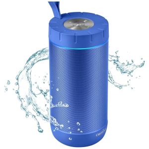 Caixa de Som Bluetooth sem Fio Portátil à Prova d IPX7, 25W, até 36H, COMISO X26L, Azul