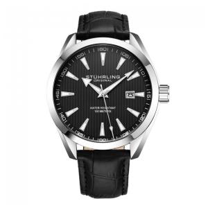 Relógio Masculino Stuhrling Forte 3953 Quartzo 42mm, Preto
