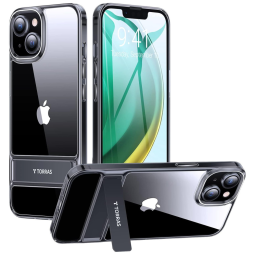 Capa para Iphone 13 Pro Max de Alta Resistencia com Capa Translúcida, TORRAS, Preta