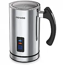 Miroco Batedor e Vaporizador de Leite Quente Frio Para Café Aço Inoxidável