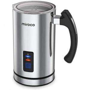 Miroco Batedor e Vaporizador de Leite Quente Frio Para Café Aço Inoxidável
