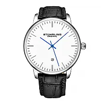 Relógio Masculino Stuhrling Rasa 3997 Quartz 40 mm Preto Clássico e Elegante