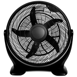 Ventilador Doméstico, 51cm, 3 Velocidades Oscilante, SIMPLUX, Preto