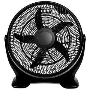 Ventilador Doméstico, 51cm, 3 Velocidades Oscilante, SIMPLUX, Preto