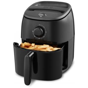 Fritadeira elétrica Airfryer com controle de temperatura, cesta antiaderente, guia de receitas recurso de desligamento automático
