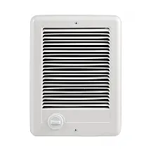 Aquecedor de Parede Atdsetr CSC152TW Branco Ar Forcado 1500W 5120 BTU Termostato Ajustavel 30dB Modelo CSC152TW 240V