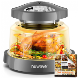 Forno Nuwave Oven Pro Plus 2 Air Fryer Cinza Frio Convecção Infravermelho Sem Descongelar 4,5 kg 120V