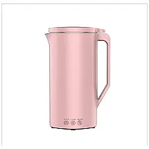 Mini Máquina Elétrica para Produção de Leite de Soja 350 ml 400W, 110v, AIVANC, Rosa