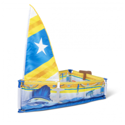 Veleiro Infantil, Explore Aventuras de Simulação de Barco com Âncora e Boia para Crianças Acima de 3 Anos, Melissa & Doug