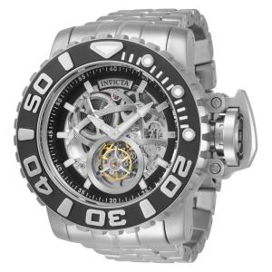 Relógio Masculino Automático Sea Hunter, Invicta 33800 N1, Prata Edição Limitada