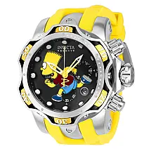 1 EDIO LIMITADA - Relgio masculino Reserve Simpsons Swiss Ronda Z60 calibre - 52,5 mm. Ao. Amarelo 39020-N1