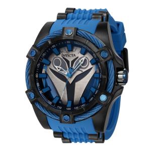 1 EDIO LIMITADA - Relgio masculino Star Wars Bo Katan - 52 mm. Metal de bronze. Azul 41320-N1