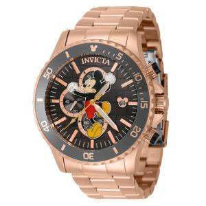 1 EDIO LIMITADA - Relgio masculino Disney Limited Edition Mickey Mouse - 48 mm. Ouro Rosa 39520-N1