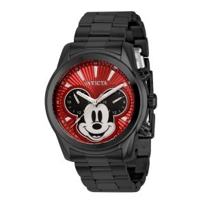 1 EDIO LIMITADA - Relgio masculino Disney Limited Edition Mickey Mouse - 44 mm. Preto 37820-N1