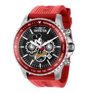 1 EDIO LIMITADA - Relgio masculino Disney Limited Edition Mickey Mouse - 48 mm. Vermelho 39040-N1