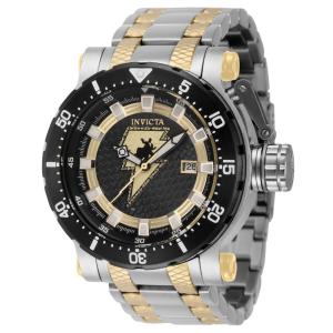 1 EDIO LIMITADA - Relgio masculino DC Comics Black Adam Automtico - 52 mm. Ao. Ouro 41160-N1
