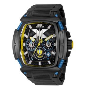 1 EDIO LIMITADA - Relgio masculino Marvel X-men Wolverine - 53 mm. Preto 37380-N1