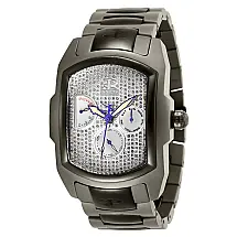 Relógio Masculino Automático Reserve Lupah 1.58 quilates com Diamantes, Invicta 29780 N1, Prata Edição Limitada