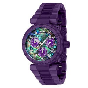 1 EDIO LIMITADA - Relgio feminino Subaqua Swiss Ronda 5030.D calibre com mostrador Abalone - 38 mm. Roxo 40601-N1