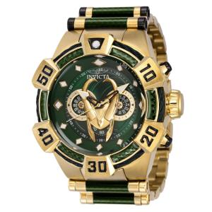 1 EDIO LIMITADA - Relgio masculino Marvel Loki - 52 mm. Ouro. Verde 37601-N1