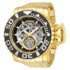 1 EDIO LIMITADA - Relgio Masculino Sea Hunter Automtico - 58mm. Ouro 33801-N1