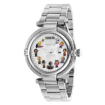 1 EDIO LIMITADA - Relgio feminino Character Collection com mostrador em madreprola - 40 mm. Ao 38311-N1
