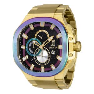 1 EDIO LIMITADA - Relgio Masculino Jason Taylor - 52mm. Ouro 39941-N1