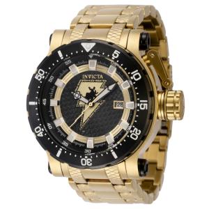 1 EDIO LIMITADA - Relgio masculino DC Comics Black Adam Automtico - 52 mm. Ouro 41161-N1