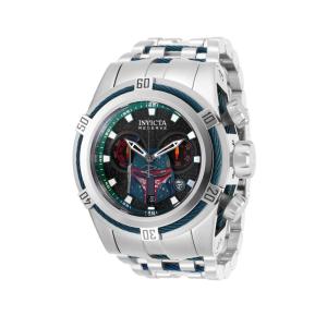 1 EDIÇÃO LIMITADA Invicta Star Wars Boba Fett Relógio Masculino 53mm, Aço, Verde Escuro 29561 N1