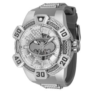 1 EDIO LIMITADA - Relgio Masculino DC Comics Batman Automtico - 52mm. Cinza 41071-N1