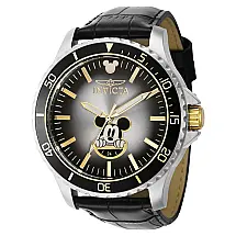 1 EDIO LIMITADA - Relgio masculino Disney Limited Edition Mickey Mouse - 48 mm. Preto 39171-N1