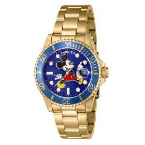 1 EDIO LIMITADA - Relgio Masculino Disney Edio Limitada Mickey Mouse - 40mm. Ouro 41191-N1