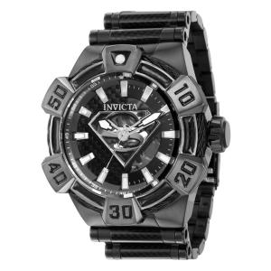 1 EDIO LIMITADA - Relgio DC Comics Superman Automtico Masculino - 52mm. Metal de bronze. Preto 41002-N1