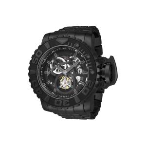 1 EDIO LIMITADA - Relgio Mecnico Masculino Sea Hunter - 58mm. Preto 33802-N1