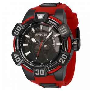 1 EDIO LIMITADA - Relgio masculino Star Wars Darth Vader Automtico - 52 mm. Vermelho. Preto 40612-N1