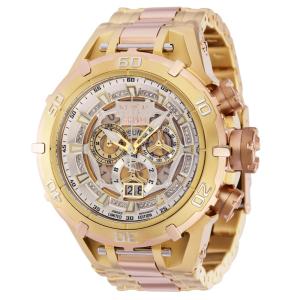 1 EDIÇÃO LIMITADA Invicta Reserve SHAQ 0,2 Carat Diamond Relógio Masculino 54mm, Aço, Ouro, Ouro Rosa 37732 N1