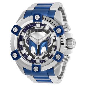 1 EDIÇÃO LIMITADA Invicta Star Wars Jango Fett Relógio Masculino 56mm, Aço, Azul 28062 N1