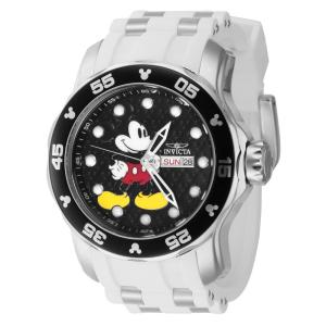 1 edição limitada - Disney Limited Edition Mickey Mouse Men S Watch - 48mm. Aço. 40362-N1 branco