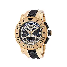 1 EDIÇÃO LIMITADA Invicta SHAQ Relógio Masculino 58mm, Dourado, Preto 33762 N1