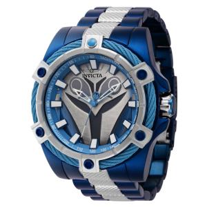 1 EDIO LIMITADA - Relgio masculino Star Wars Bo Katan - 52 mm. Ao. Azul 41282-N1