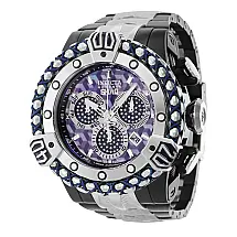 1 EDIÇÃO LIMITADA Invicta Reserve SHAQ 0,48 Quilates Diamante Relógio Masculino com Mostrador Madrepérola 53mm, Aço, Preto 37582 N1