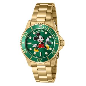 1 EDIO LIMITADA - Relgio masculino Disney Limited Edition Mickey Mouse - 40 mm. Ouro 41192-N1