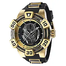 1 EDIO LIMITADA - Relgio Masculino Marvel Black Panther Automtico - 52mm. Preto 40992-N1