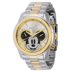 1 EDIO LIMITADA - Relgio masculino Disney Limited Edition Mickey Mouse - 44 mm. Ao. Ouro 37823-N1
