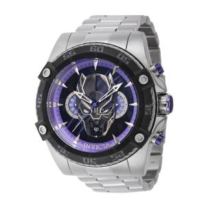 1 EDIO LIMITADA - Relgio masculino Marvel Black Panther - 52 mm. Ao 41233-N1