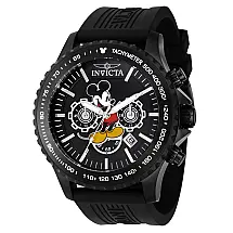 1 EDIO LIMITADA - Relgio masculino Disney Limited Edition Mickey Mouse - 48 mm. Preto 39043-N1