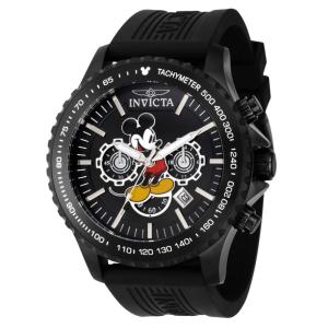 1 EDIO LIMITADA - Relgio masculino Disney Limited Edition Mickey Mouse - 48 mm. Preto 39043-N1