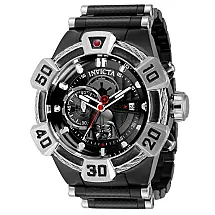 1 EDIO LIMITADA - Relgio masculino Star Wars Darth Vader - 52 mm. Preto 37683-N1