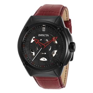 1 EDIO LIMITADA - Relgio Masculino Jason Taylor Automtico - 46mm. Vermelho 33214-N1