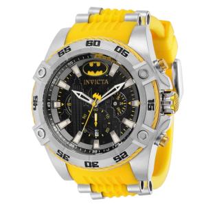 1 EDIO LIMITADA - Relgio masculino DC Comics Batman - 50 mm. Ao. Amarelo 41224-N1